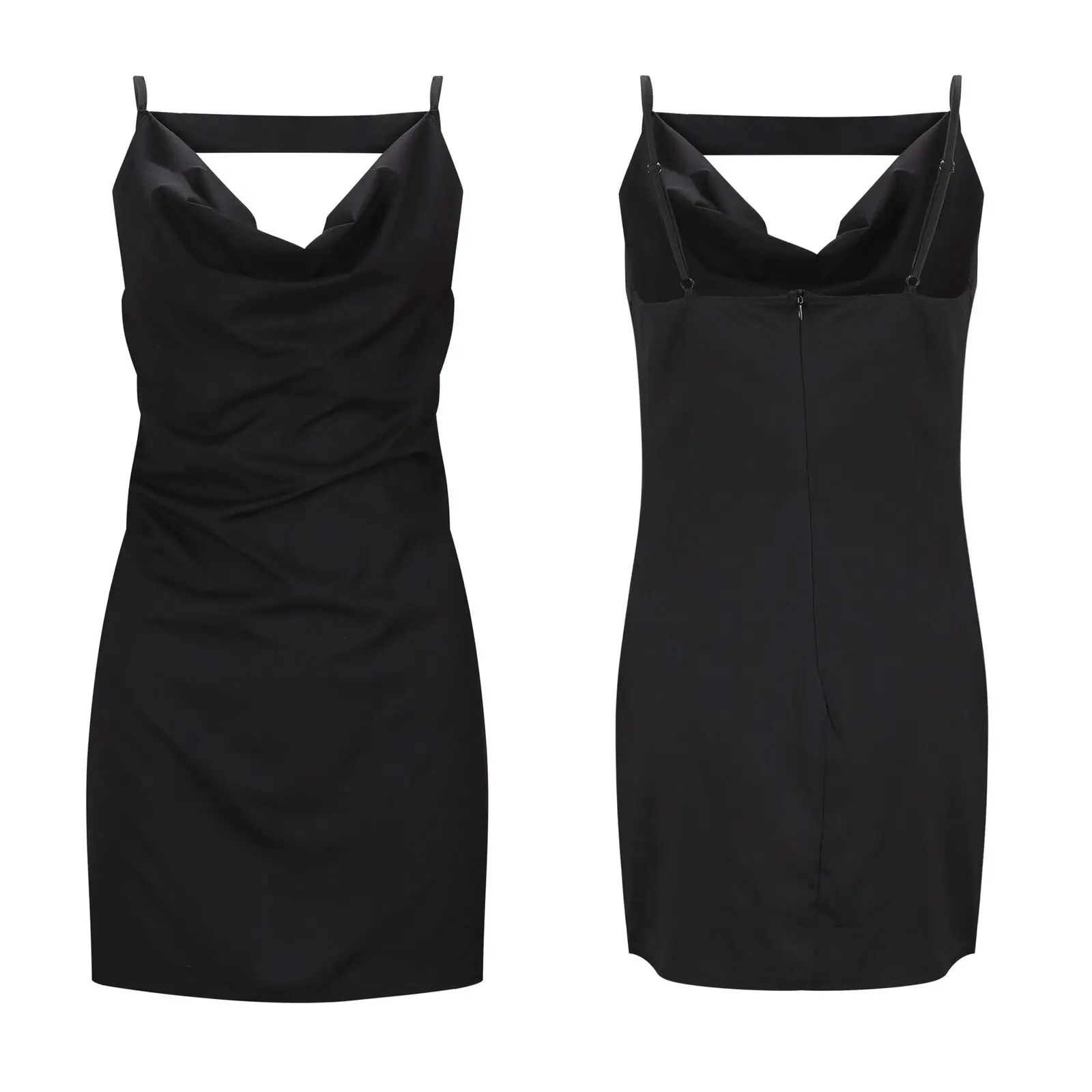 Womens Strappy Slim Sling Dress Sexy Bodycon Party Dresses Summer Hollow Out Short Mini Dress Black Vestidos
Womens Strappy Slim Sling Dress Sexy Bodycon Party Dresses Summer Hollow Out Short Mini Dress Black Vestidos
