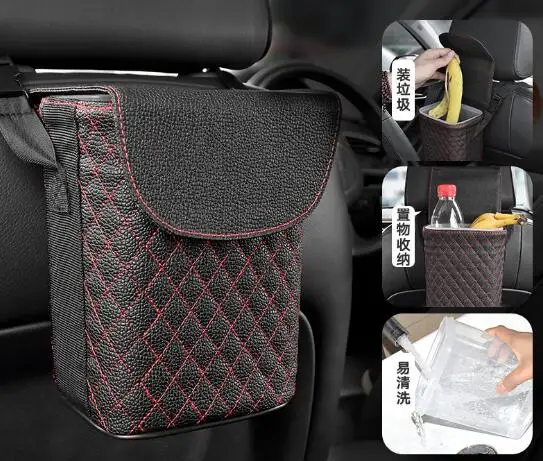 Автомобильный Стайлинг, автомобильный мусорный бак, удобный автомобильный мусорный бак, переносное мусорное ведро премиум класса, Висячие ... 
Автомобильный Стайлинг, автомобильный мусорный бак, удобный автомобильный мусорный бак, переносное мусорное ведро премиум класса, Висячие ...