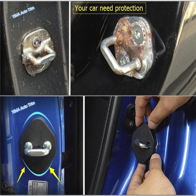 Lapetus Car Styling Plastic Inner Door lock buckle Cover Pad Guard Protector Cover kit 4 Piece Black Fit For Toyota Corolla 2014
Lapetus Car Styling Plastic Inner Door lock buckle Cover Pad Guard Protector Cover kit 4 Piece Black Fit For Toyota Corolla 2014
