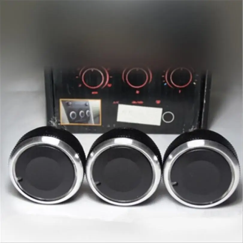 3pcs/set Air Conditioning heat control Switch knob AC Knob Modify case for Mazda 3 2006-2010 M3 Car-styling car accessories
3pcs/set Air Conditioning heat control Switch knob AC Knob Modify case for Mazda 3 2006-2010 M3 Car-styling car accessories