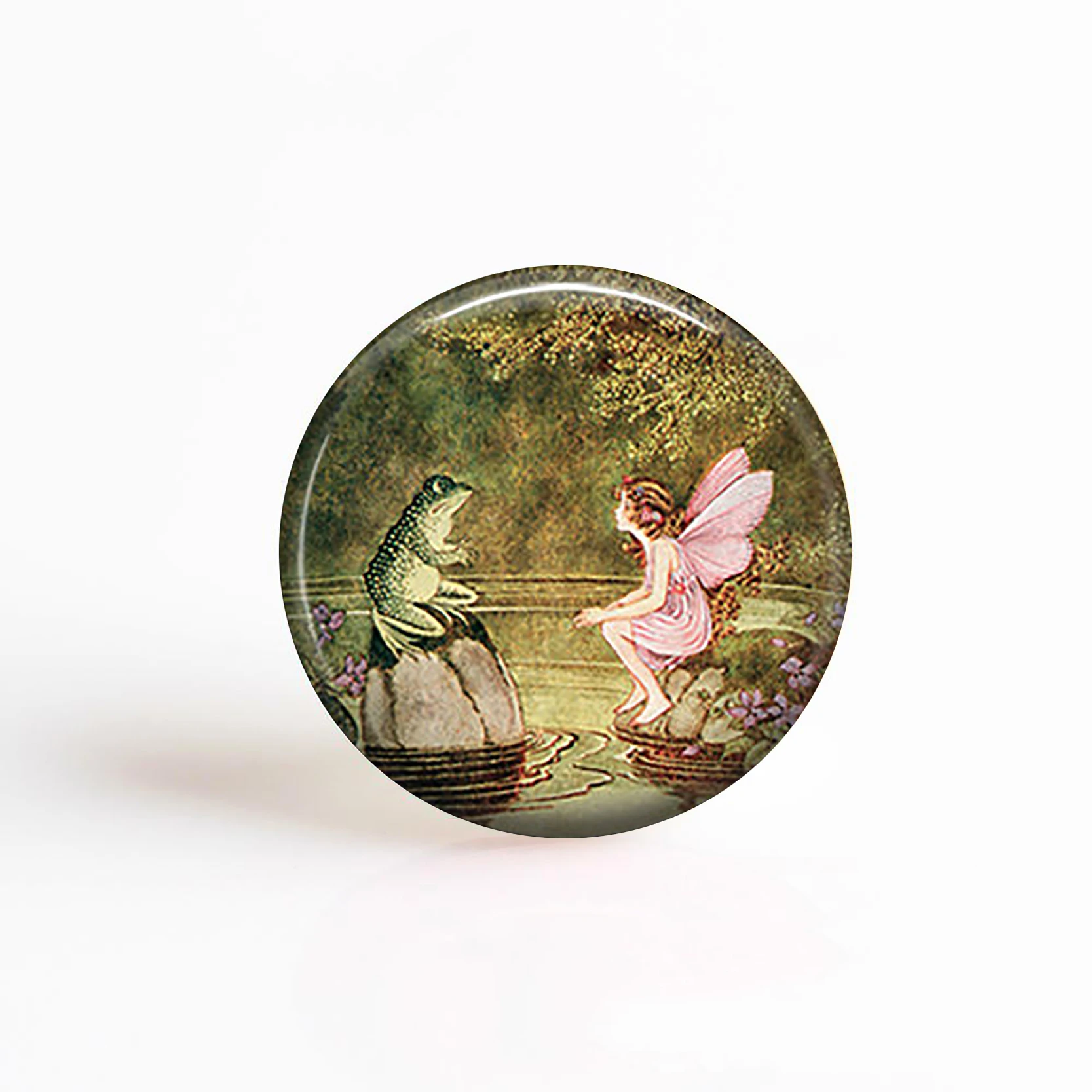 5PCS/SET Frog and Fairy Art Picture 25mm Glass Cabochon Pendant Glass Dome Jewelry Accessories
5PCS/SET Frog and Fairy Art Picture 25mm Glass Cabochon Pendant Glass Dome Jewelry Accessories