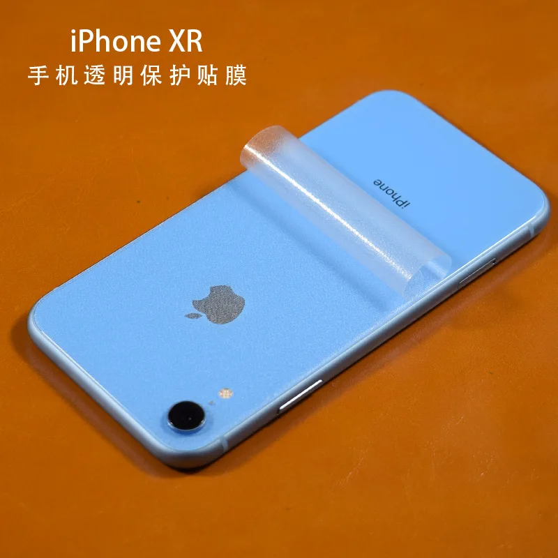 7 моделей прозрачная декоративная пленка для iPhone XR задняя протектор Защитные