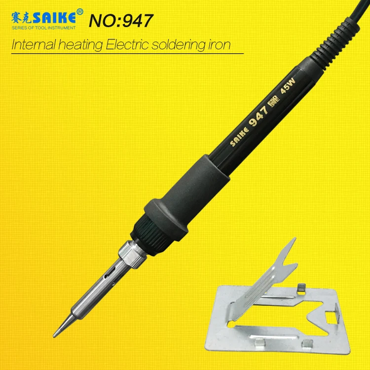 SAIKE 947 45W Heat soldering iron Electric soldering iron Welding Soldering 220V
SAIKE 947 45W Heat soldering iron Electric soldering iron Welding Soldering 220V