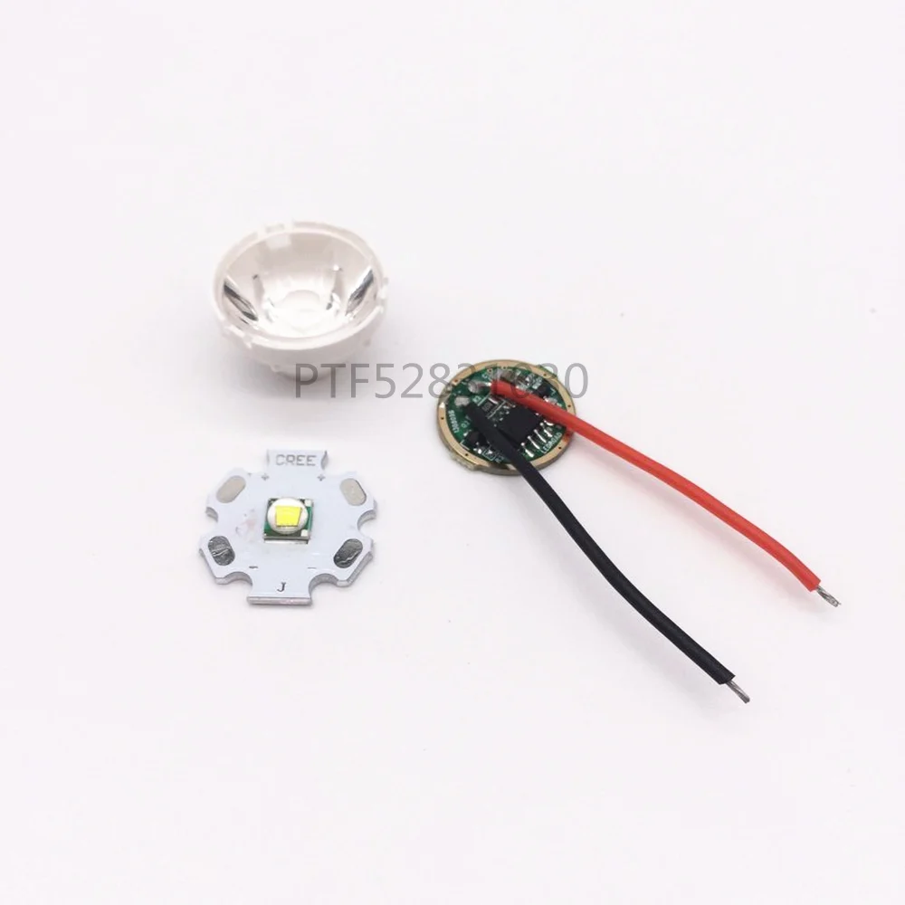 Светодиодный светильник белого цвета Cree XM-L LED T6, драйвер 3,7 в, линзы с базовым держателем
Светодиодный светильник белого цвета Cree XM-L LED T6, драйвер 3,7 в, линзы с базовым держателем