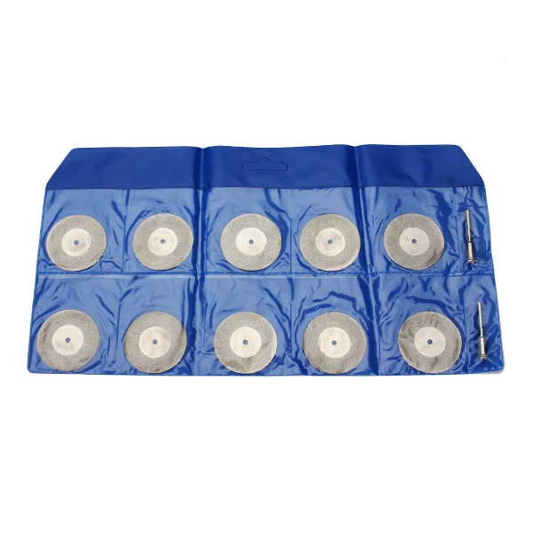 10pcs 40mm Diamond Grinding Wheel Dremel Saw Circular Saw Woodworking Cutting Disc Electric Rotary Tool with 2 Mandrels DIY
10pcs 40mm Diamond Grinding Wheel Dremel Saw Circular Saw Woodworking Cutting Disc Electric Rotary Tool with 2 Mandrels DIY