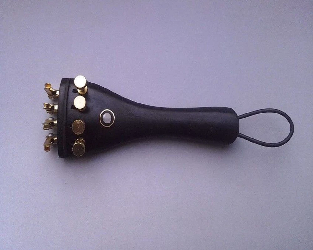 Best Violin part,1pcs natural ebony violin tailpieces 4/4 with tuners/Tail Guts
Best Violin part,1pcs natural ebony violin tailpieces 4/4 with tuners/Tail Guts