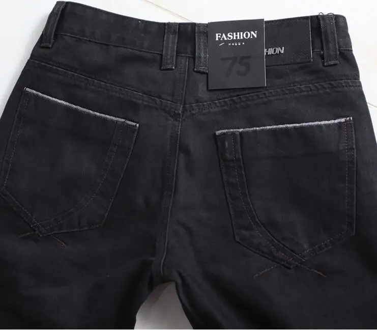 Classic Brand Denim Trousers Men straight slim Mens Black Jeans Distressed Design Wash casual Jeans Man Plus Size 28-40
Classic Brand Denim Trousers Men straight slim Mens Black Jeans Distressed Design Wash casual Jeans Man Plus Size 28-40