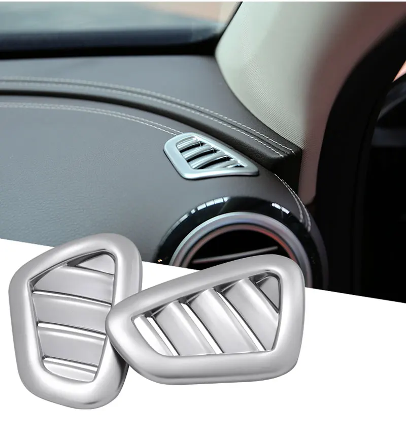 2Pc For Mercedes Benz W213 E Class E200l E300l 2016 2017 Car Accessories ABS Chrome Dashboard Air Conditioning Outlet Cover Trim
2Pc For Mercedes Benz W213 E Class E200l E300l 2016 2017 Car Accessories ABS Chrome Dashboard Air Conditioning Outlet Cover Trim