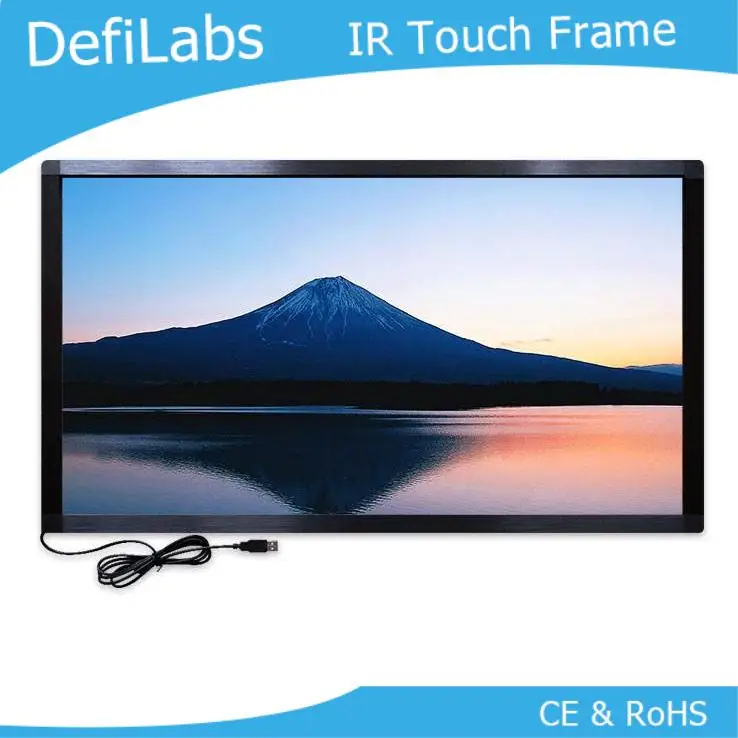 DefiLabs 10 точек 40 "ИК сенсорный экран Сенсорная панель дигитайзер киоск POS ATM