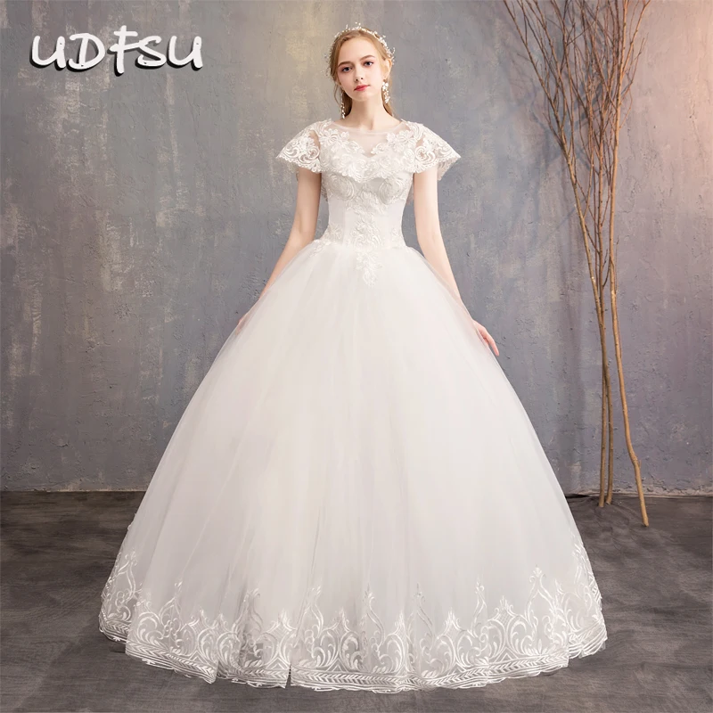 UDFSU Women Wedding Dress Sleeveless Elegant Bridal Dress Lace Ball Gown Vintage Church Wedding Dresses
UDFSU Women Wedding Dress Sleeveless Elegant Bridal Dress Lace Ball Gown Vintage Church Wedding Dresses