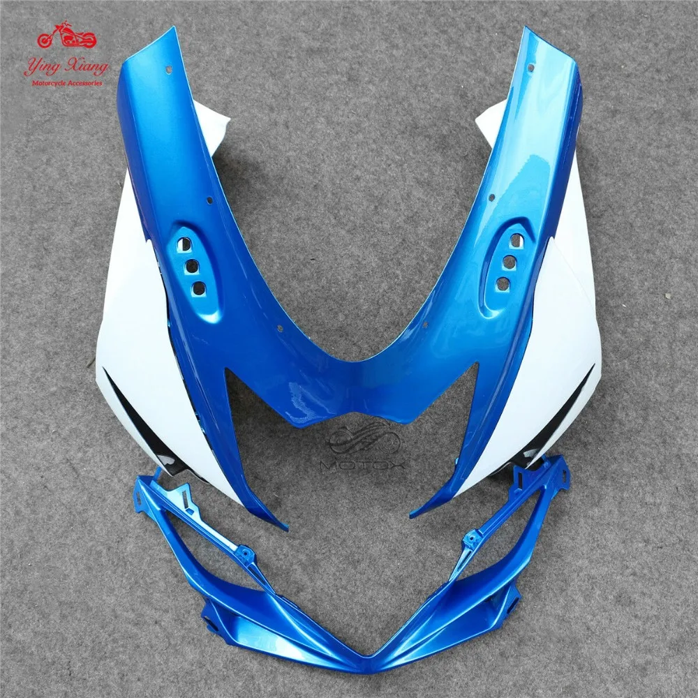 Передняя фара верхняя обтекатель Cowl Nose подходит для Suzuki GSXR600/750 K11 2011-2017
Передняя фара верхняя обтекатель Cowl Nose подходит для Suzuki GSXR600/750 K11 2011-2017