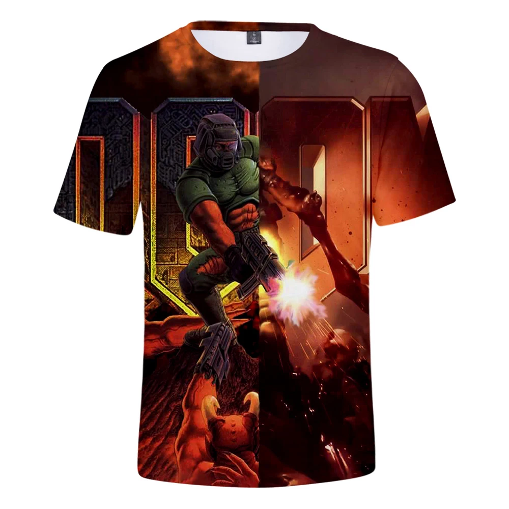 2019 Newest 3D Print doom eternal Cool T-Shirt Men Short Sleeve Summer Tops T Shirt Tshirt Male Fashion T-shirt maleXXS-4XL tide
2019 Newest 3D Print doom eternal Cool T-Shirt Men Short Sleeve Summer Tops T Shirt Tshirt Male Fashion T-shirt maleXXS-4XL tide