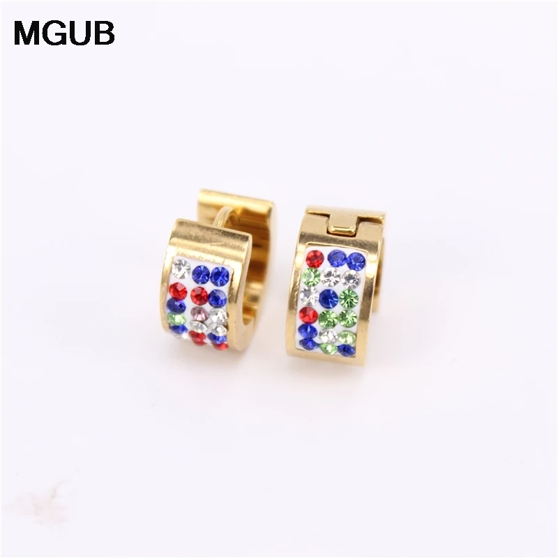 3mm/6mm width Stainless steel color crystal female cute Hoop earrings 12 pairs/set for sale 15mm outside diameter select
3mm/6mm width Stainless steel color crystal female cute Hoop earrings 12 pairs/set for sale 15mm outside diameter select