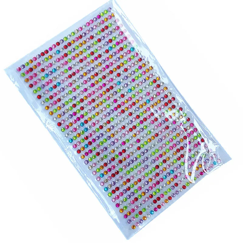 Children Toys 3mm 750 pcs/sheet Self-adhesive Rhinestones Sticker Mobile Diy full color crystal Diamond Scrapbooking Stickers
Children Toys 3mm 750 pcs/sheet Self-adhesive Rhinestones Sticker Mobile Diy full color crystal Diamond Scrapbooking Stickers