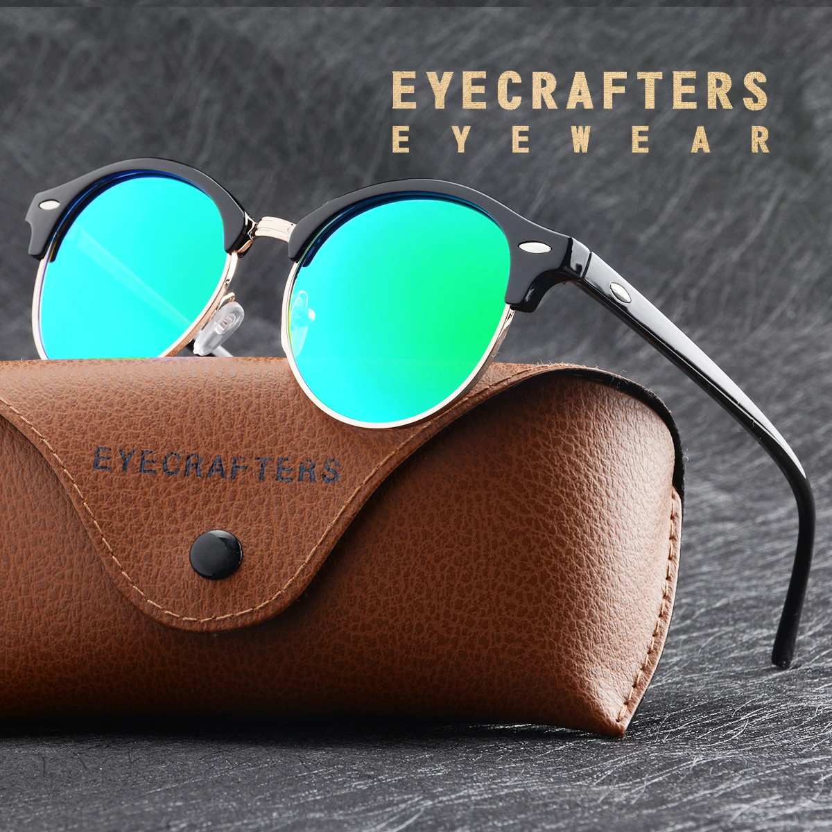 Brand Designer Club Round Glasses Polarized 2020 Round Sunglasses Mens Womens Classic Sun glasses Driving Semi Rimless Eyewear
Brand Designer Club Round Glasses Polarized 2020 Round Sunglasses Mens Womens Classic Sun glasses Driving Semi Rimless Eyewear