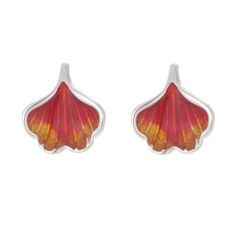 Literary Fresh Lovely Ginkgo Leaf Dangle Earrings Korean 925 Sterling Silver Personality Fashion Female Earring SEA077
Literary Fresh Lovely Ginkgo Leaf Dangle Earrings Korean 925 Sterling Silver Personality Fashion Female Earring SEA077