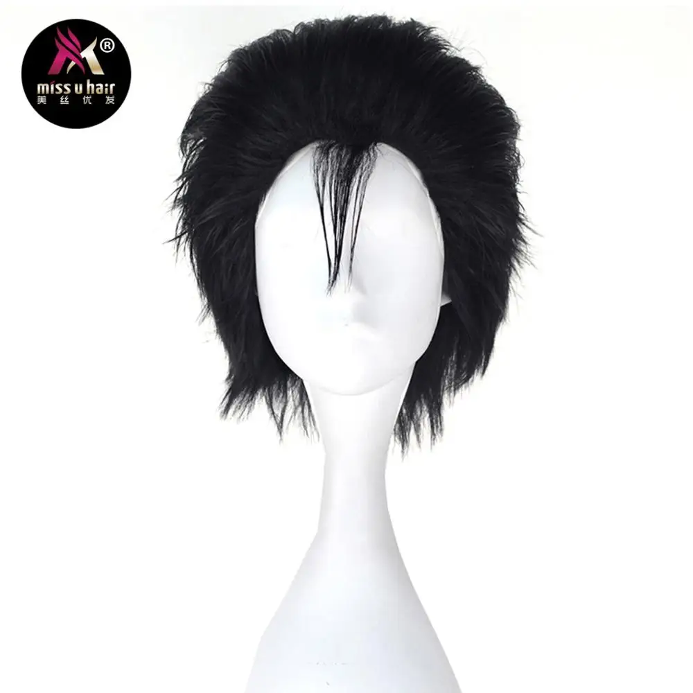 Парик для косплея Miss U Hair мужской, короткий прямой парик черного цвета для вечевечерние НКИ, Хэллоуина, универсальный, для взрослых
Парик для косплея Miss U Hair мужской, короткий прямой парик черного цвета для вечевечерние НКИ, Хэллоуина, универсальный, для взрослых