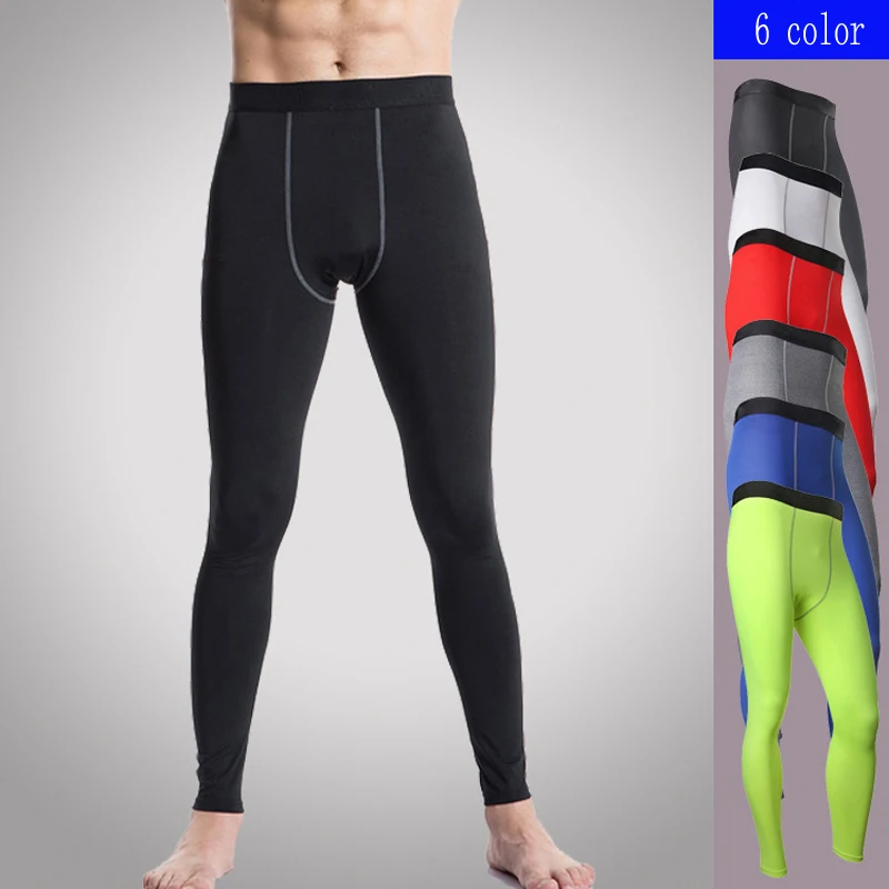 Мужские компрессионные колготки быстро высыхает 2019|pants men|quick drying pantscompression leggings |