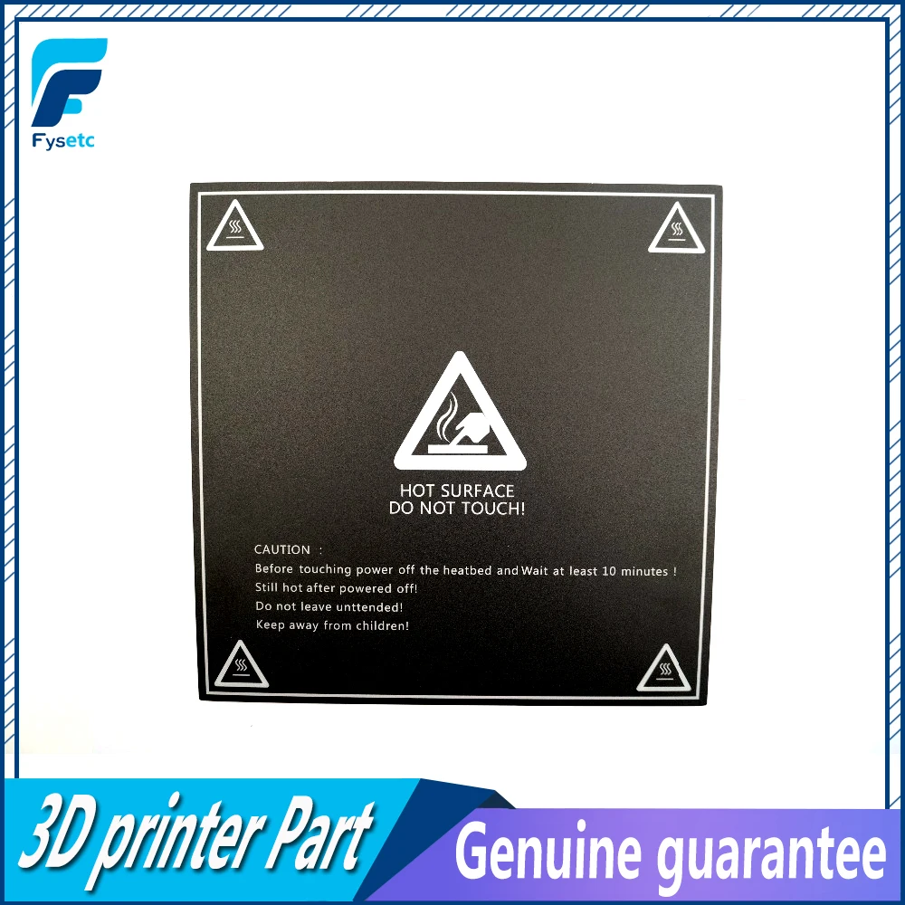 5pcs 214x214mm black Frosted Heated bed For Wanhao i3 3D Printer Sticker Build Sheet build plate tape with 3M Backing
5pcs 214x214mm black Frosted Heated bed For Wanhao i3 3D Printer Sticker Build Sheet build plate tape with 3M Backing