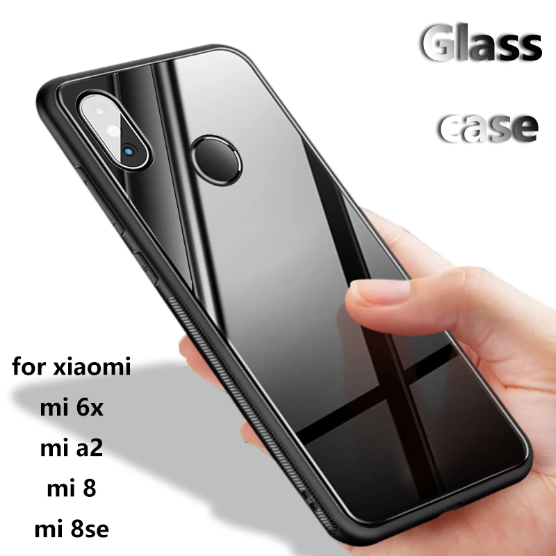 KaiNuEn Роскошные зеркальное стекло для телефона etui чехол xiaomi mi-8 a2 6x mi 8se mia2 mi6x mi8 se 2 6