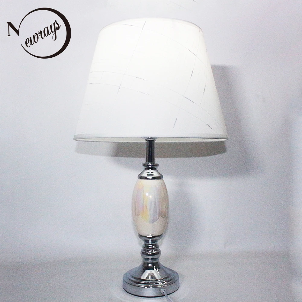 Modern High Quality fabric ceramic desk light E27 LED 220V table Lamp for Reading bedside home restaurant living room hotel cafe
Modern High Quality fabric ceramic desk light E27 LED 220V table Lamp for Reading bedside home restaurant living room hotel cafe