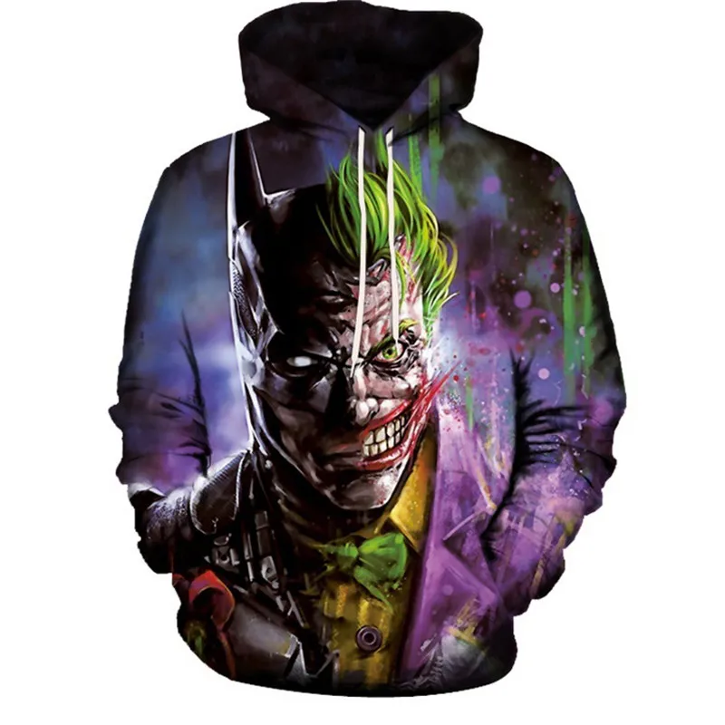 Fashion Hoodie and Sweatshirts Clown Printed Men Hooded Hoodies Long Sleeve Sweat Homme O-neck Workout Coats Sweatshirt 4XL
Fashion Hoodie and Sweatshirts Clown Printed Men Hooded Hoodies Long Sleeve Sweat Homme O-neck Workout Coats Sweatshirt 4XL