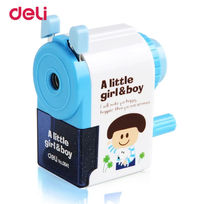 Deli New stationery mechanical Cute pencil Sharpener school supplies Pencil Sharpener office sharpener for kid 2017 0641
Deli New stationery mechanical Cute pencil Sharpener school supplies Pencil Sharpener office sharpener for kid 2017 0641