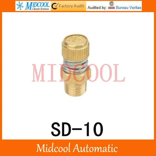 SD-10 SD Type of Timing Muffler Pneumatic components solenoid valve deadened the noise of the silencer
SD-10 SD Type of Timing Muffler Pneumatic components solenoid valve deadened the noise of the silencer