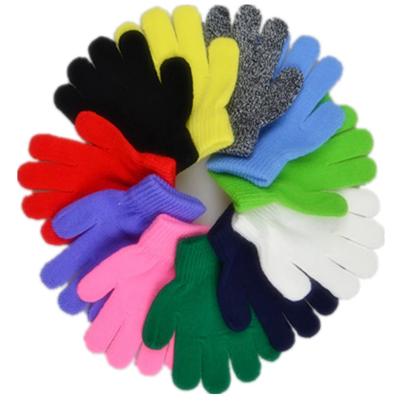Winter Warm Baby Gloves Children Knitted Stretch Mittens Kids Solid Girls Gloves Full Finger Glove Knitted Random Boys Gloves
Winter Warm Baby Gloves Children Knitted Stretch Mittens Kids Solid Girls Gloves Full Finger Glove Knitted Random Boys Gloves