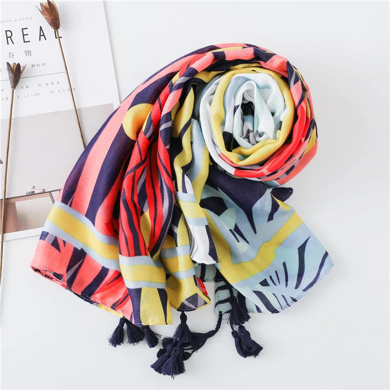 Yishine 180*100CM Cute Floral Prints with Tassel Fashionable Scarf Shawls for Women Girl Summer Autumn Wraps Scarves Beach Lady
Yishine 180*100CM Cute Floral Prints with Tassel Fashionable Scarf Shawls for Women Girl Summer Autumn Wraps Scarves Beach Lady