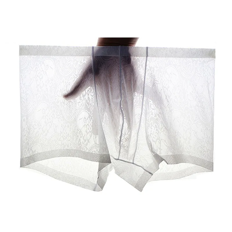 Mens Underwear Boxer Sexy U Convex Bulge Breathable Men's Lace Underpants Shorts Transparent Pants underwear men boxer Ice silk
Mens Underwear Boxer Sexy U Convex Bulge Breathable Men's Lace Underpants Shorts Transparent Pants underwear men boxer Ice silk