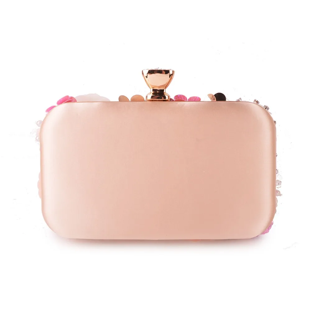 XIYUAN Flower Crystal Evening Clutch Bag Flap Diamonds Applicant Chain Shoulder Handbags Bag Female Beaded Party Wedding Purse
XIYUAN Flower Crystal Evening Clutch Bag Flap Diamonds Applicant Chain Shoulder Handbags Bag Female Beaded Party Wedding Purse