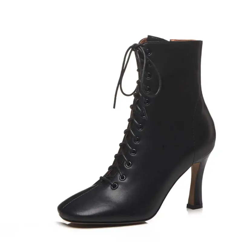 MORAZORA 2020 new fashion shoes woman square toe ankle boots for women zipper +lace up autumn winter shoes high heels boots
MORAZORA 2020 new fashion shoes woman square toe ankle boots for women zipper +lace up autumn winter shoes high heels boots