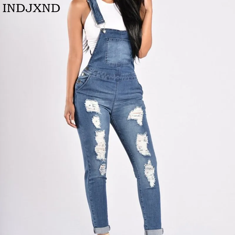 INDJXND New Denim Jumpsuits Women Fashion High Waist Solid Skinny Long Overalls Jeans Jumpsuits Female Spring Autumn Rompers
INDJXND New Denim Jumpsuits Women Fashion High Waist Solid Skinny Long Overalls Jeans Jumpsuits Female Spring Autumn Rompers