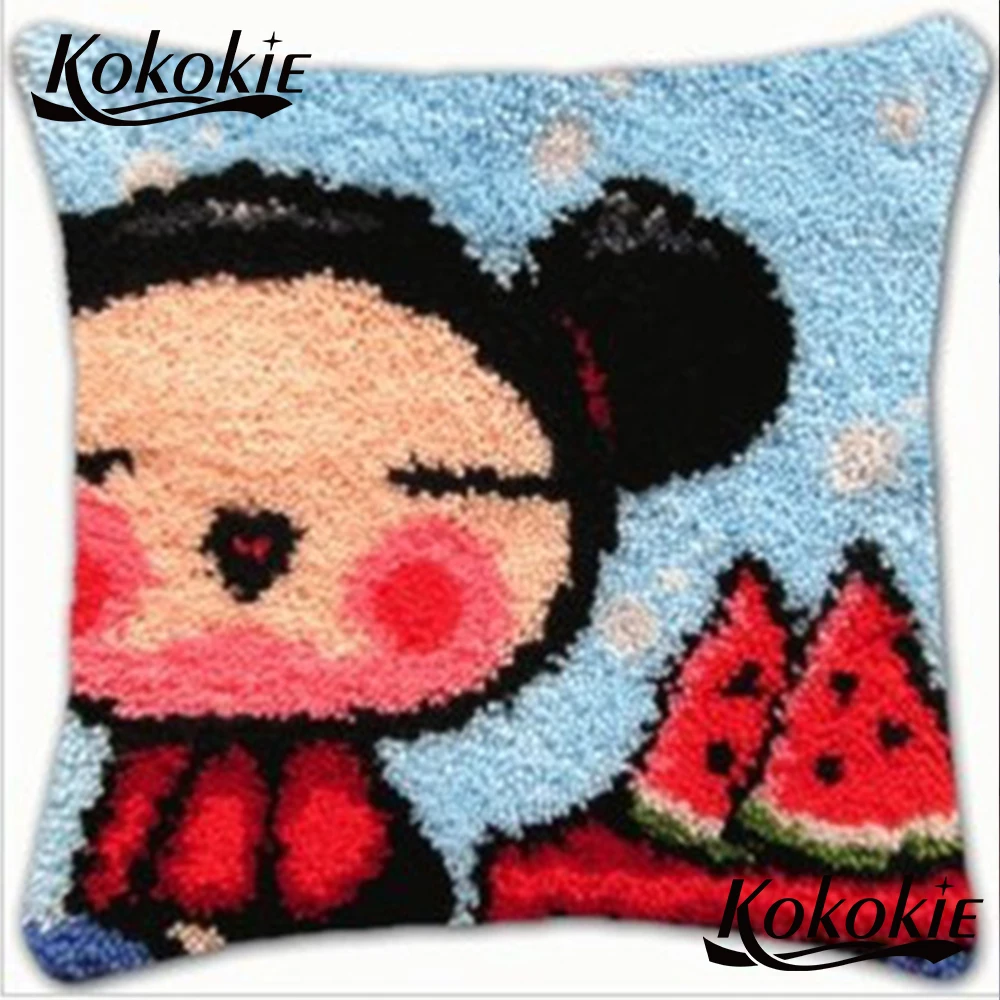 3d carpet Latch hook rug making kit Embroidery cartoon pillow kits Crocheting Kit Rug Yarn Patchwork Pillowcase diy Needlework
3d carpet Latch hook rug making kit Embroidery cartoon pillow kits Crocheting Kit Rug Yarn Patchwork Pillowcase diy Needlework
