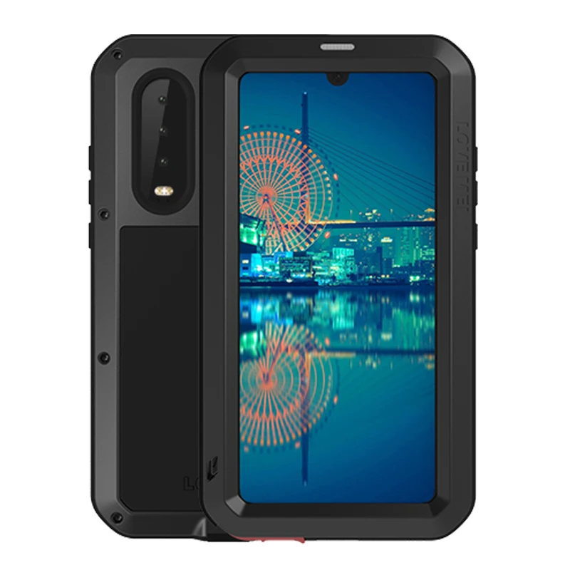 Armor Metal Frame Heavy Duty Protection Case For Huawei P30Pro P30 Case Shockproof Body With Glass Cover For Huawei P30Lite Case
Armor Metal Frame Heavy Duty Protection Case For Huawei P30Pro P30 Case Shockproof Body With Glass Cover For Huawei P30Lite Case