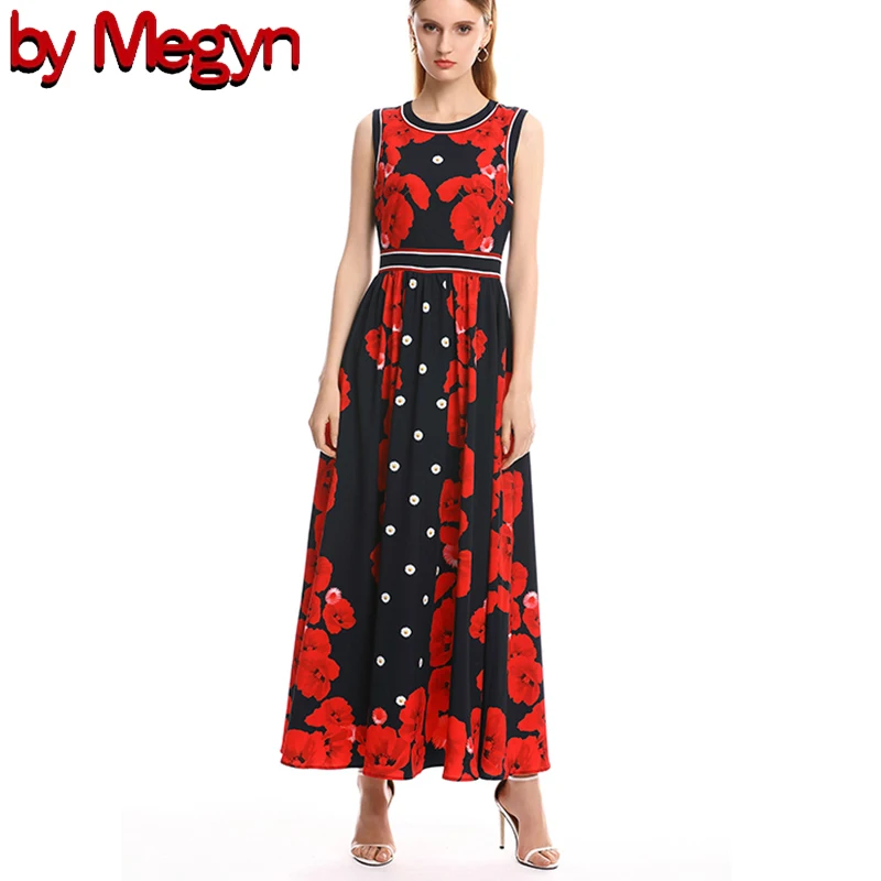 by Megyn 2019 maxi floral sleeveless long dress beach style print long women dress red flower
by Megyn 2019 maxi floral sleeveless long dress beach style print long women dress red flower