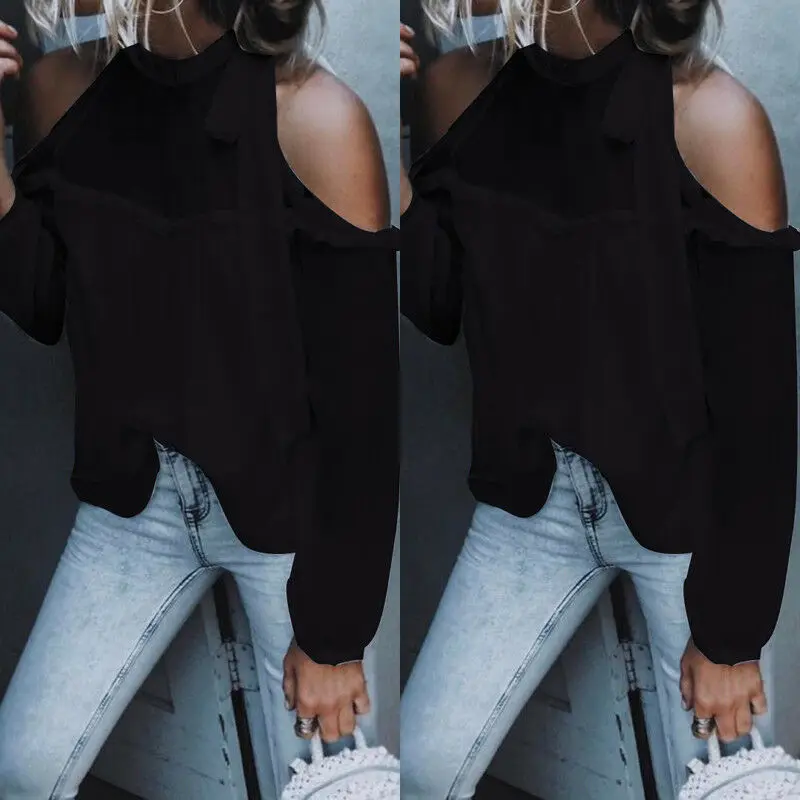 Women Blouses Long Sleeve Chiffon Off Shoulder Work OL Blouse Casual Summer Tops Elegant Blouse for female
Women Blouses Long Sleeve Chiffon Off Shoulder Work OL Blouse Casual Summer Tops Elegant Blouse for female