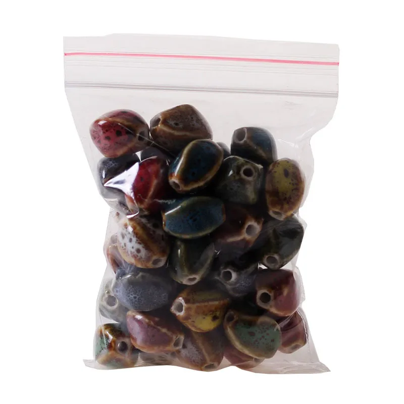 50 PCS 17mm*12mm Ceramic Bead DIY Handmade Porcelain Spacer Beads Hole Beads For Jewelry Making
50 PCS 17mm*12mm Ceramic Bead DIY Handmade Porcelain Spacer Beads Hole Beads For Jewelry Making