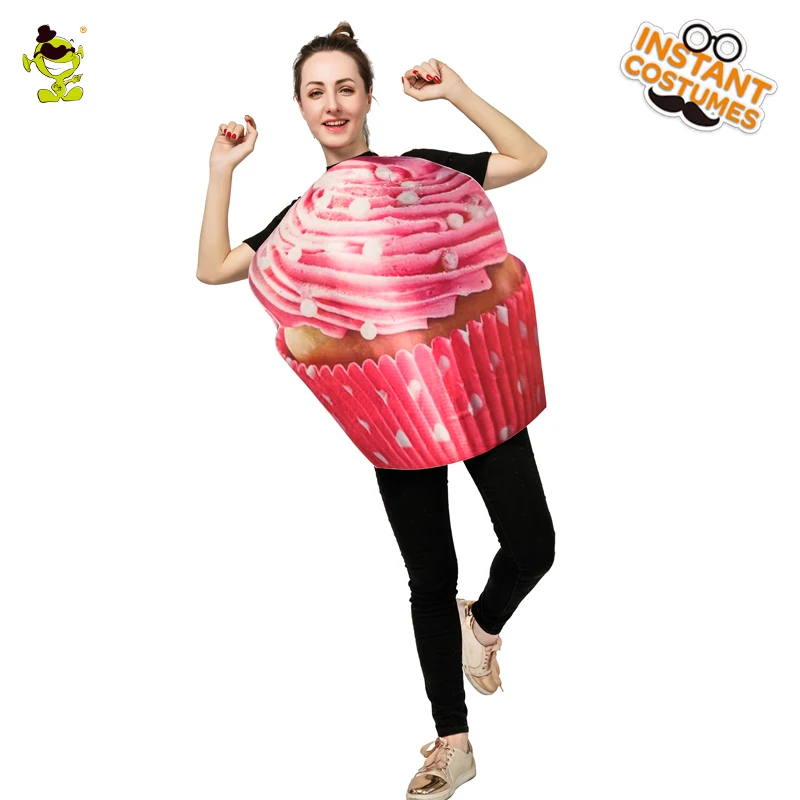 Women's Ice Cream Cup Cake Costume Purim Cosplay Pink Cream Cake Jumpsuit Carnival Party Role Play Fancy Dress Up for Adult
Women's Ice Cream Cup Cake Costume Purim Cosplay Pink Cream Cake Jumpsuit Carnival Party Role Play Fancy Dress Up for Adult