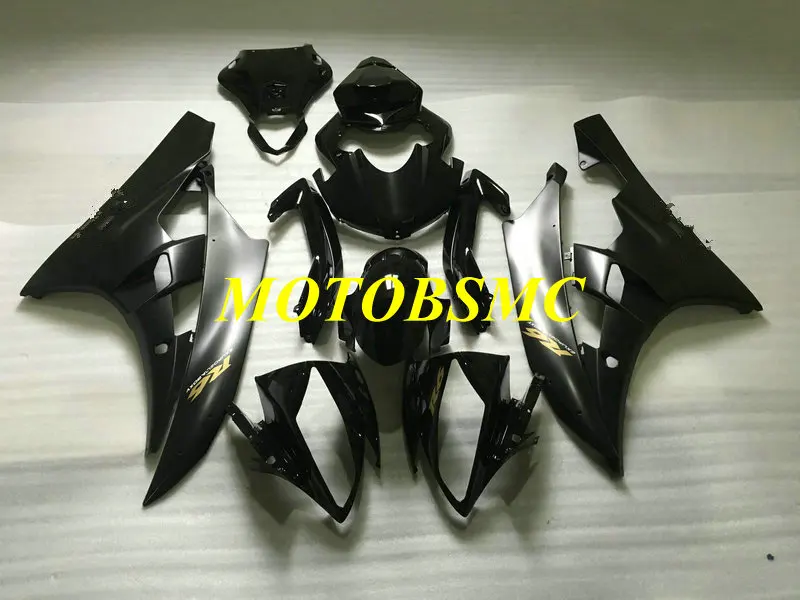 Комплект обтекателей под давлением для YAMAHA YZFR6 2006 2007 YZF R6 06 07 YZF600 ABS матовые и