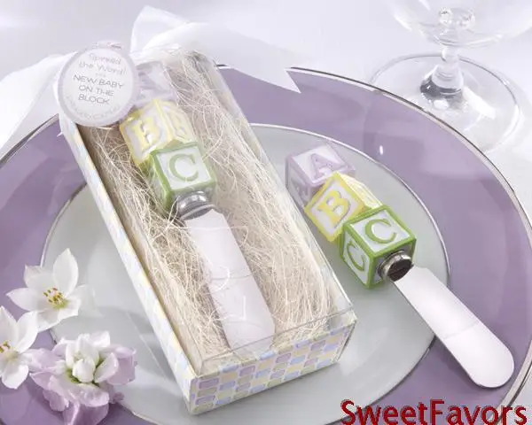 baby shower party favor gift and giveaways for guest --New Baby on the Block Alphabet Block Spreader 20pieces/lot
baby shower party favor gift and giveaways for guest --New Baby on the Block Alphabet Block Spreader 20pieces/lot