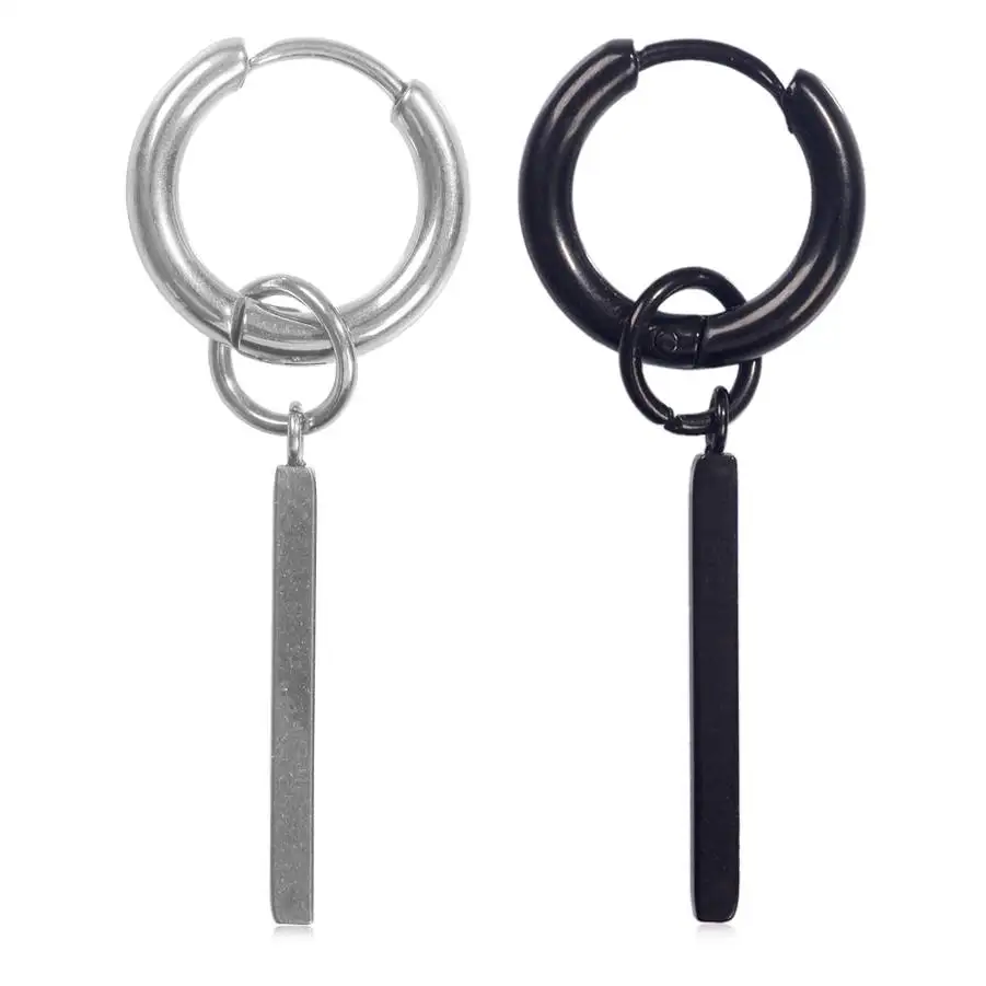 1PC Hot Cool Men Steel Hoop Earrings Simple Chain with Leaf Round Circle & Small Tree Skull Pendent Ear Piercing Punk Jewelry
1PC Hot Cool Men Steel Hoop Earrings Simple Chain with Leaf Round Circle & Small Tree Skull Pendent Ear Piercing Punk Jewelry