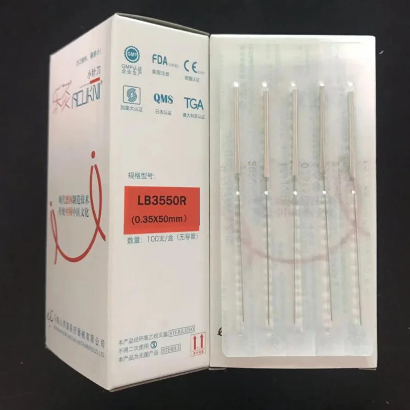 blessfun 100 pcs ultra-fine needle EACU disposable aluminum handle knife needle acupuncture sharp blade needle
blessfun 100 pcs ultra-fine needle EACU disposable aluminum handle knife needle acupuncture sharp blade needle