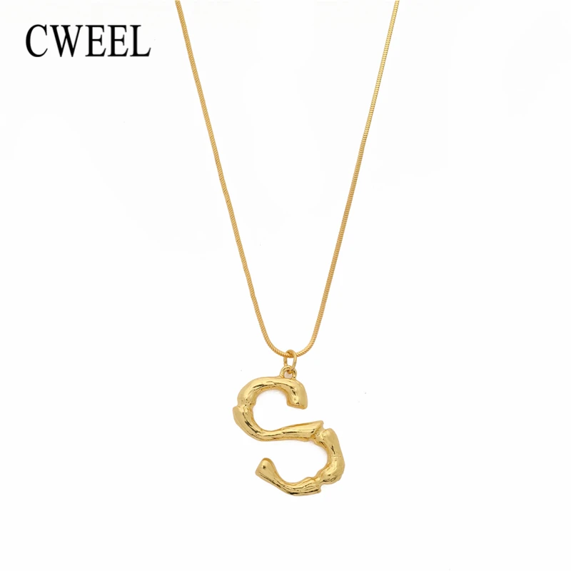 Initial Letters Necklace Women Gold Color Chain 2019 Fashion Long Necklaces Big Pendant Boho Statement Necklace Collier Femme
Initial Letters Necklace Women Gold Color Chain 2019 Fashion Long Necklaces Big Pendant Boho Statement Necklace Collier Femme