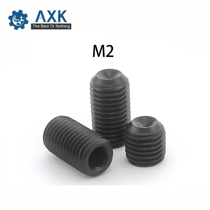 Grub Screws Socket Round Set Carbon Steel Black M2x(2/2.5/3/3.5/4/5/6/8 Mm Hex Machine M2 Din916 High Lot (100 Pieces/lot)
Grub Screws Socket Round Set Carbon Steel Black M2x(2/2.5/3/3.5/4/5/6/8 Mm Hex Machine M2 Din916 High Lot (100 Pieces/lot)