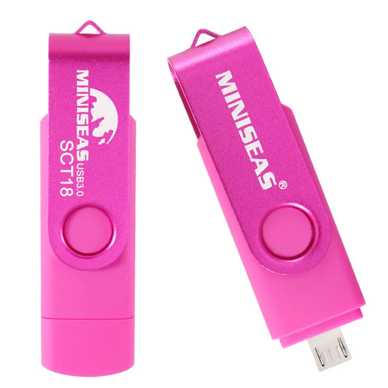 Miniseas флеш-накопитель USB 3 0 OTG для телефона Android высокоскоростная карта памяти Флеш