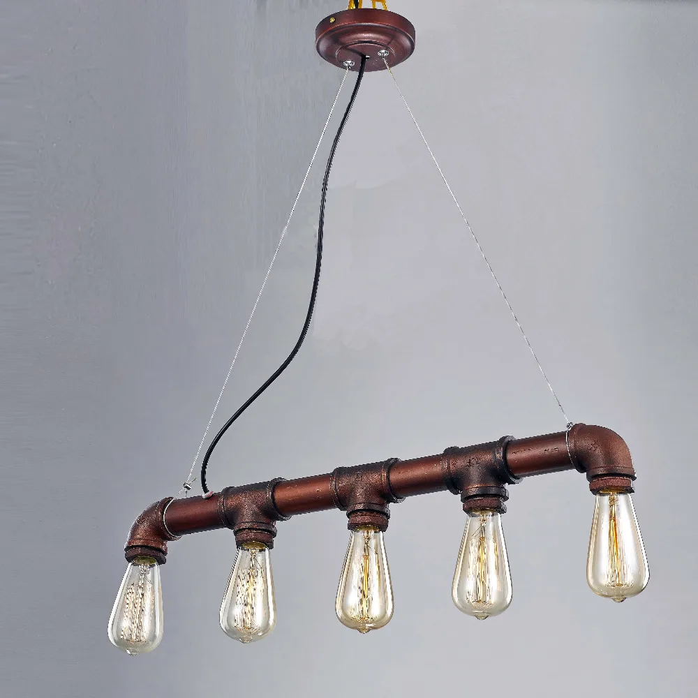 Vintage art deco Pendant light Retro Water Pipe Pendant Lamp for Parlor /dining room /hotel room/Bar E27 110V-220V
Vintage art deco Pendant light Retro Water Pipe Pendant Lamp for Parlor /dining room /hotel room/Bar E27 110V-220V