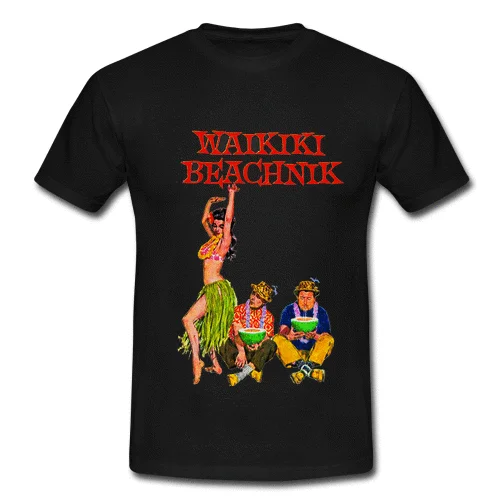 Mens Black Retro Vintage T-shirt Tee Waikiki Beachnik Hula Girl Hipsters Hawaii New T-Shirt Men Fashion T Shirts Top Tee
Mens Black Retro Vintage T-shirt Tee Waikiki Beachnik Hula Girl Hipsters Hawaii New T-Shirt Men Fashion T Shirts Top Tee