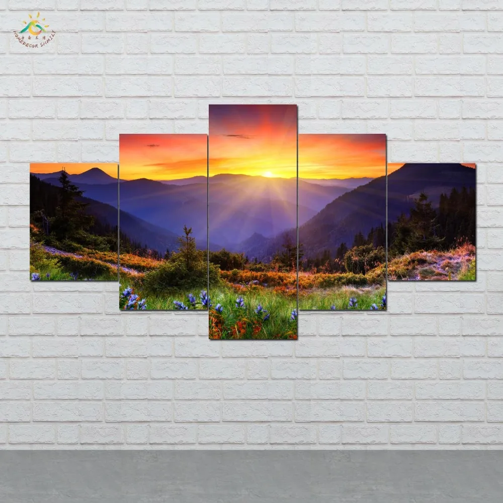 Landscape Sunshine Modern Canvas Art Prints Poster Wall Painting Home Decoration Artwork Wall Art Pictures for Bedroom 5 PIECES
Landscape Sunshine Modern Canvas Art Prints Poster Wall Painting Home Decoration Artwork Wall Art Pictures for Bedroom 5 PIECES